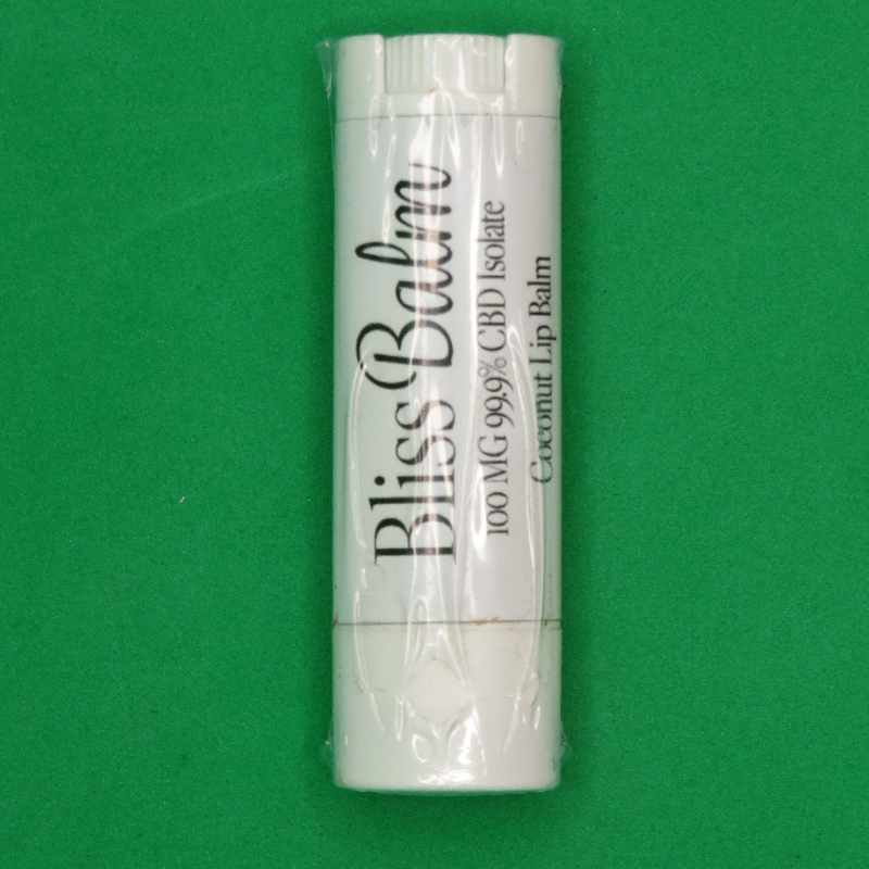 TOPICALS_LIPBALM_BLISS BALM_100mg 99..9% CBD ISOLATE