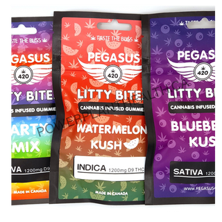 EDIBLES_PEGASUS 420 GUMMIES_600MG THC