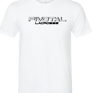 White Pivotal Text T-Shirt