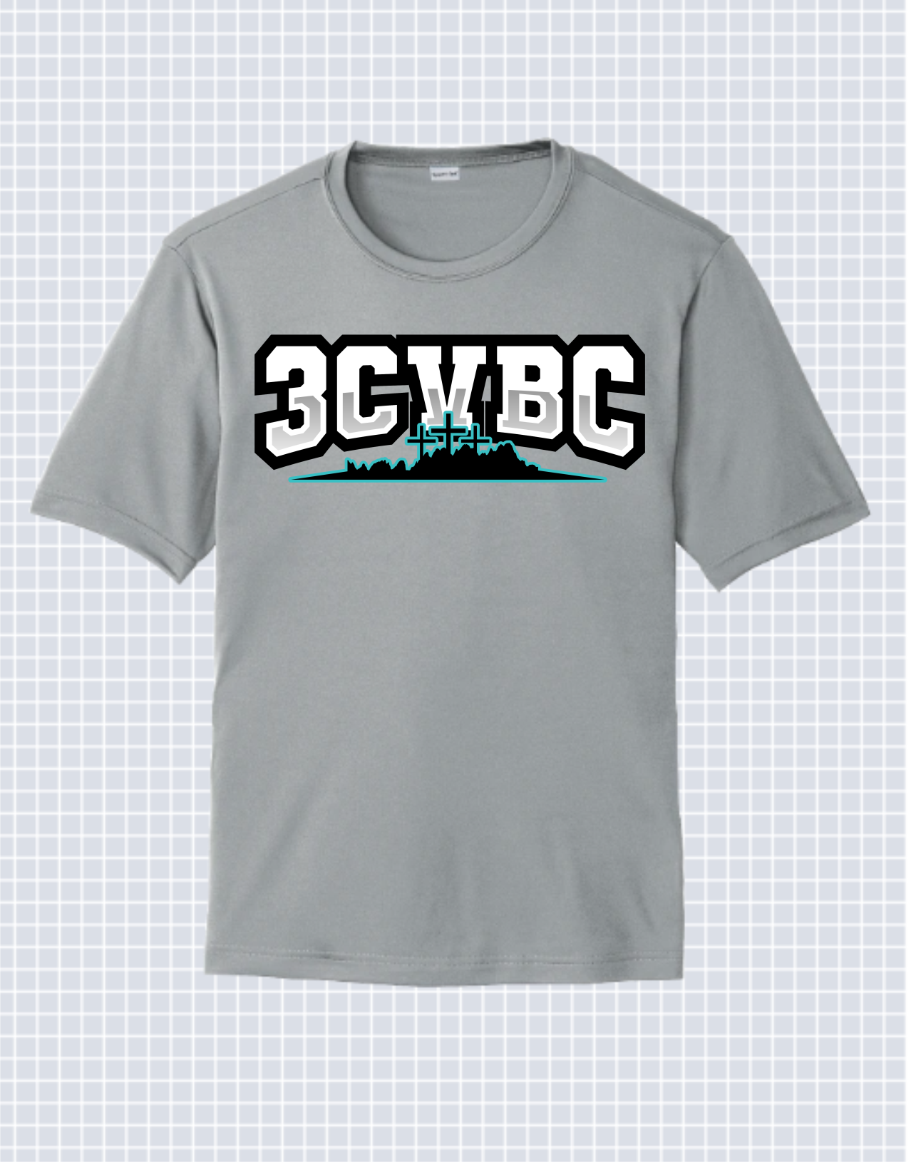 Gray 3CVBC Short Sleeve Main Image