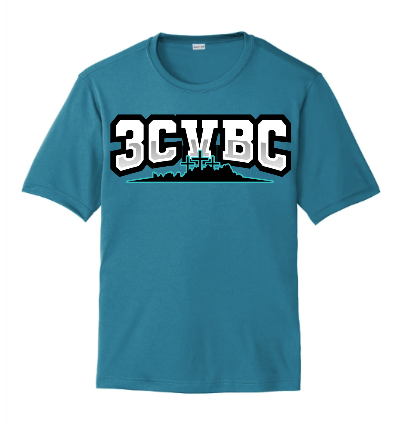 Teal 3CVBC Short Sleeve Main Image