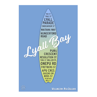 Lyall Bay (Surfboard)