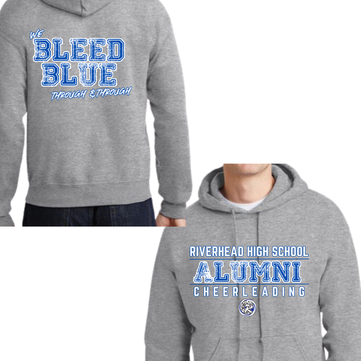 Grey Alumni HOODIE