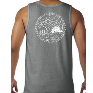 GOOD FRIENDS/ADVENTURES - Men's Tank