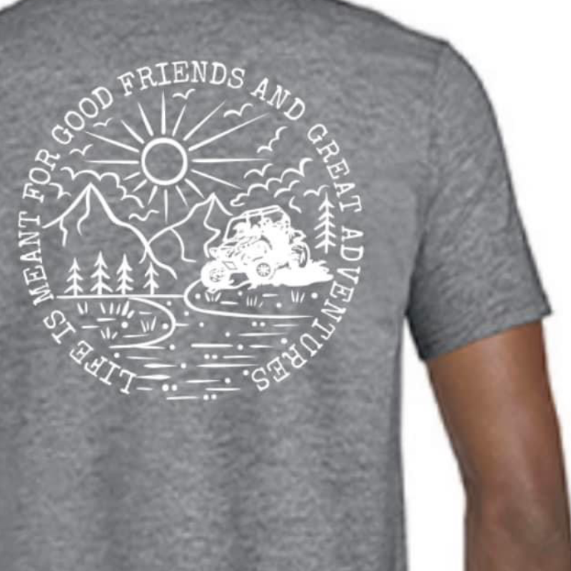 GOOD FRIENDS/ADVENTURES - Short Sleeve Main Image