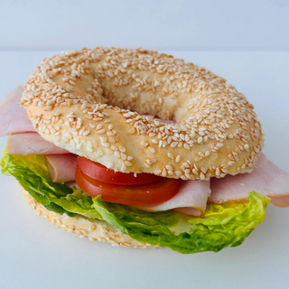 Bagel geräucherte Trutenbrust