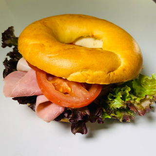 Bagel Schinken, Tomate 