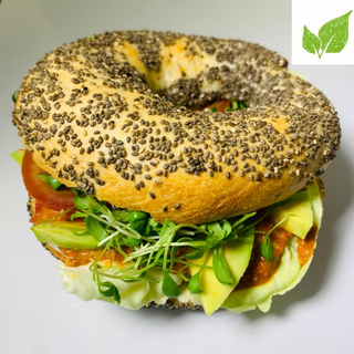 Bagel  Muammarah, Avocado, Tomate (L)