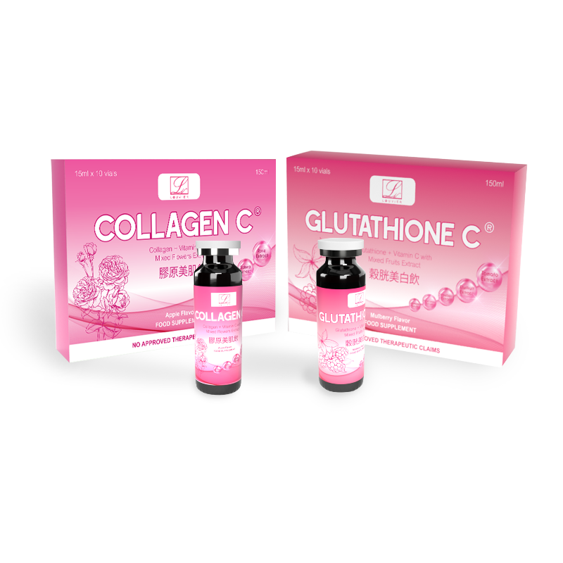 Twin Combo - 1 Box of Glutathione-C + 1 Box Collagen-C (FREE Shipping) Main Image