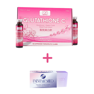 (Promo) One (1) Box Collagen - C with FREE 1 Unblemished Soap (FREE Shipping)