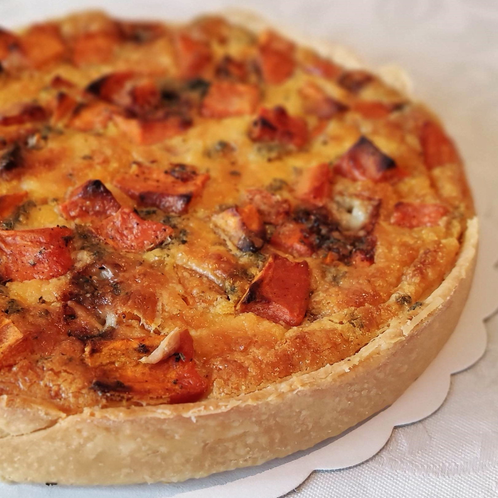 Quiche patate douce 