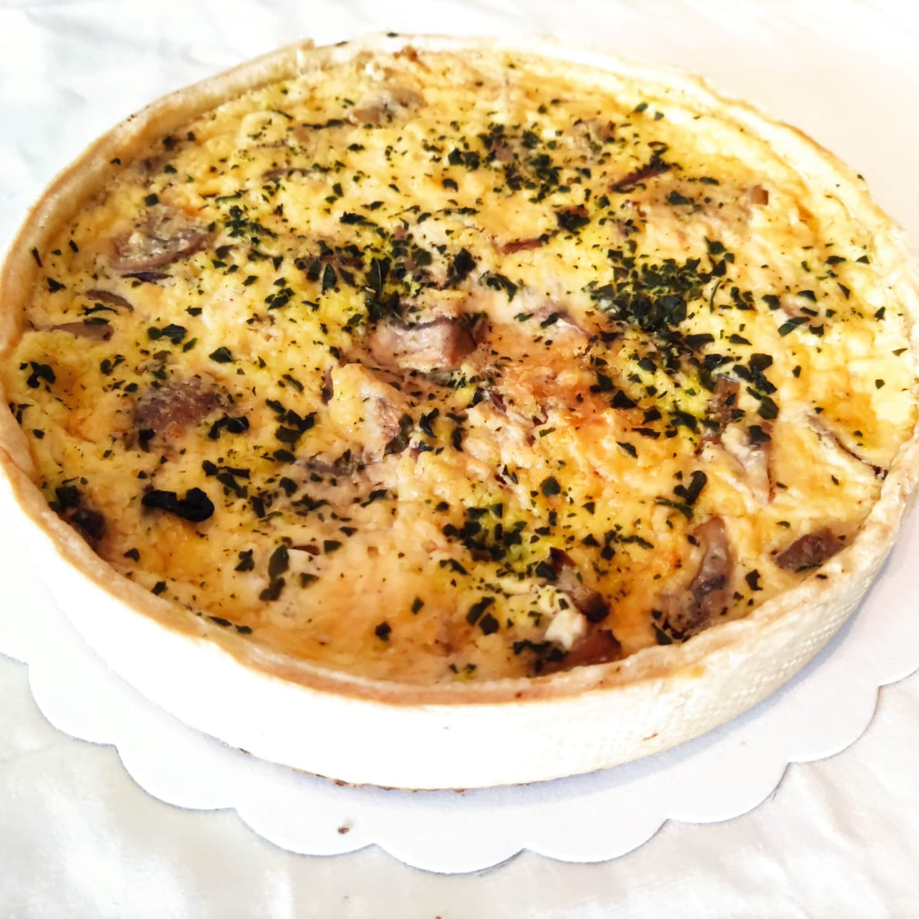 Quiche champignon