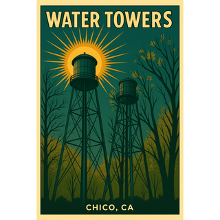 Water Towers -  #087
