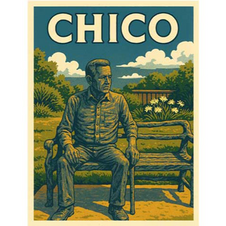 Man on a Bench - #009