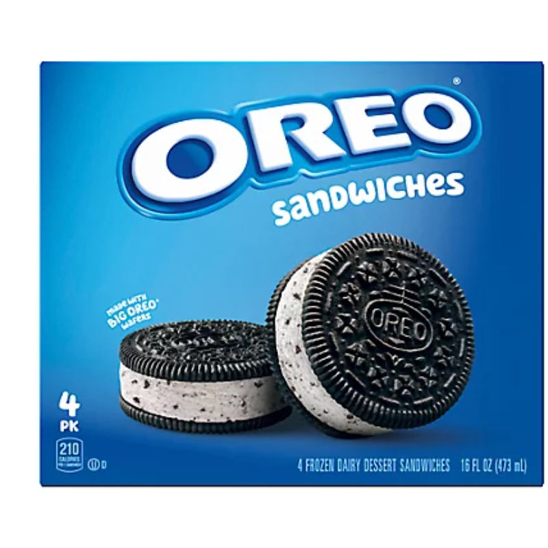 Oreo Ice Cream Sandwich Main Image