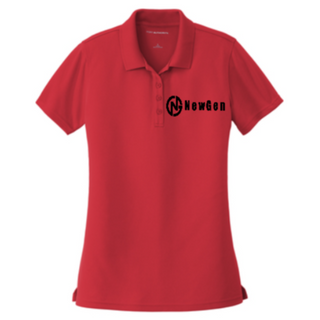 Women's Port Authority Polo-Red
