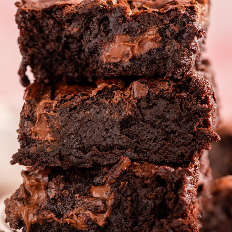 Nutella Fudgy Brownies Main Image