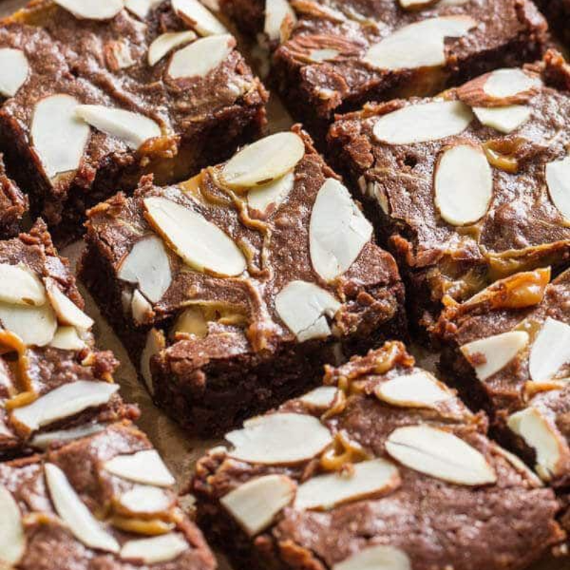 Almond Fudgy Brownies Main Image