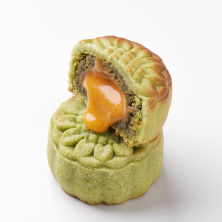 玄米茶流心月饼 2粒装  Genmaicha lava custard mooncake 2 pieces gift bag