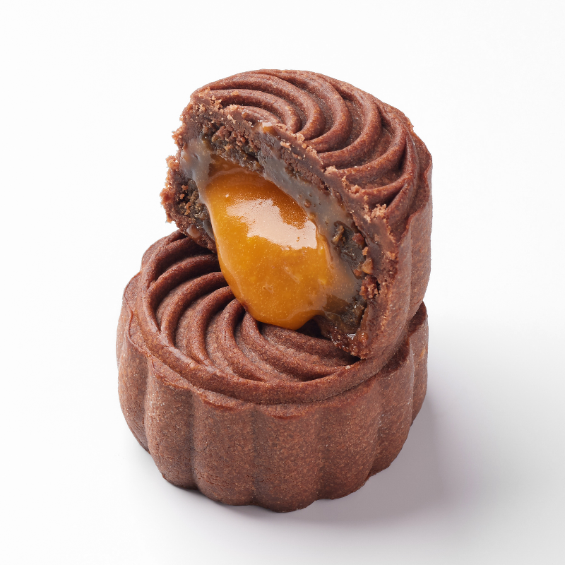 咖啡巧克力流心月饼 2粒装 Mocha  lava custard mooncake 2 pieces gift bag Main Image