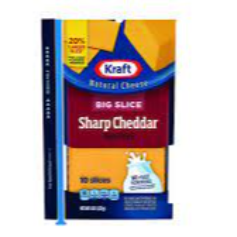 Kraft Cheddar Cheese  Main Image