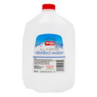 Distilled Water Gallon