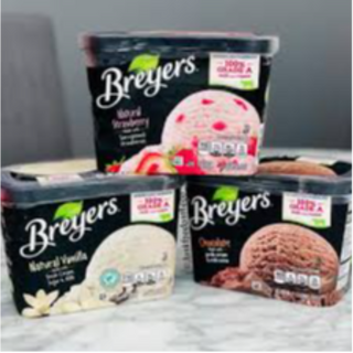 Breyers Ice Cream 1/2 gal