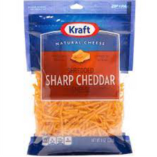 Kraft Cheddar Cheese Shredded