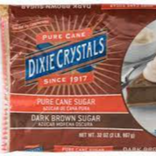 Dixie Crystal Dark Brown Sugar 2lb 