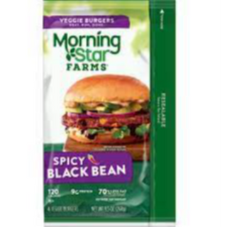 Morning Star Spicy Black Bean Burger