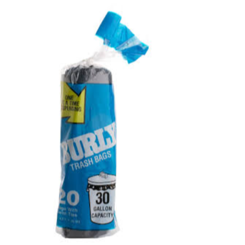 Trash Bags 30 gal roll