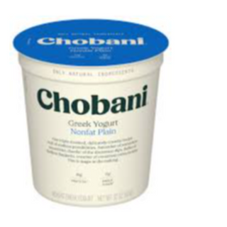 Chobani 32 oz  Yogurt Plan