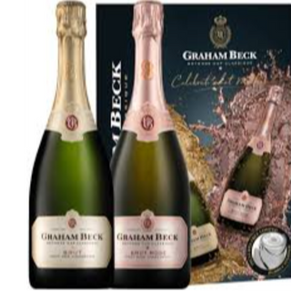 Graham Beck Brut Sparkling NV & Rose Sparkling NV