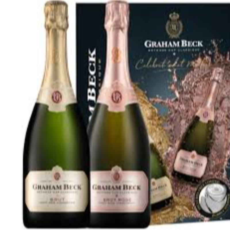 Graham Beck Brut Sparkling NV & Rose Sparkling NV