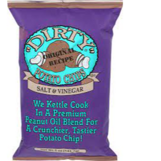 Dirty Potato Chips Assorted Flavor 5oz