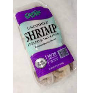 Shrimp 16/20 2lb bag 