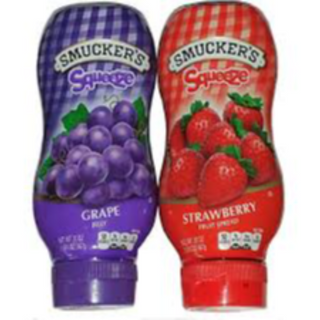 Smuckers Squeezy Jelly's 