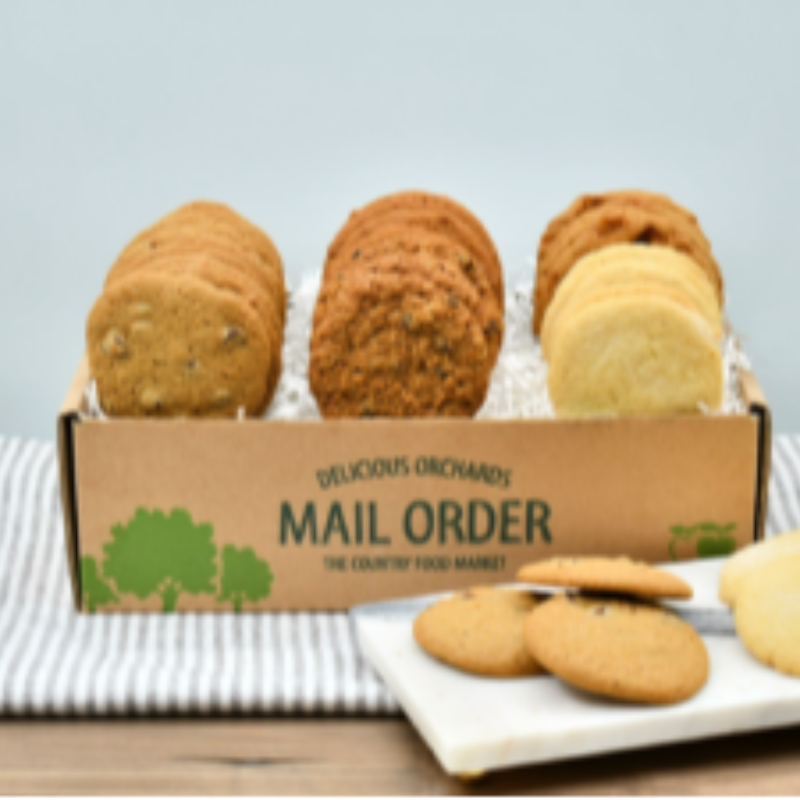 3-Dozen Cookie Gift Box (contains Chocolate Chip, Oatmeal Raisin & Chocolate Sugar)