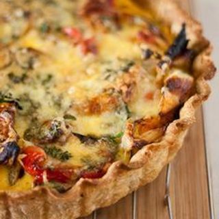 9" Roasted Vegetable Quiche