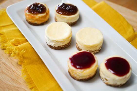 24 Cheesecake Minis of any topping for the same price as 6" cake