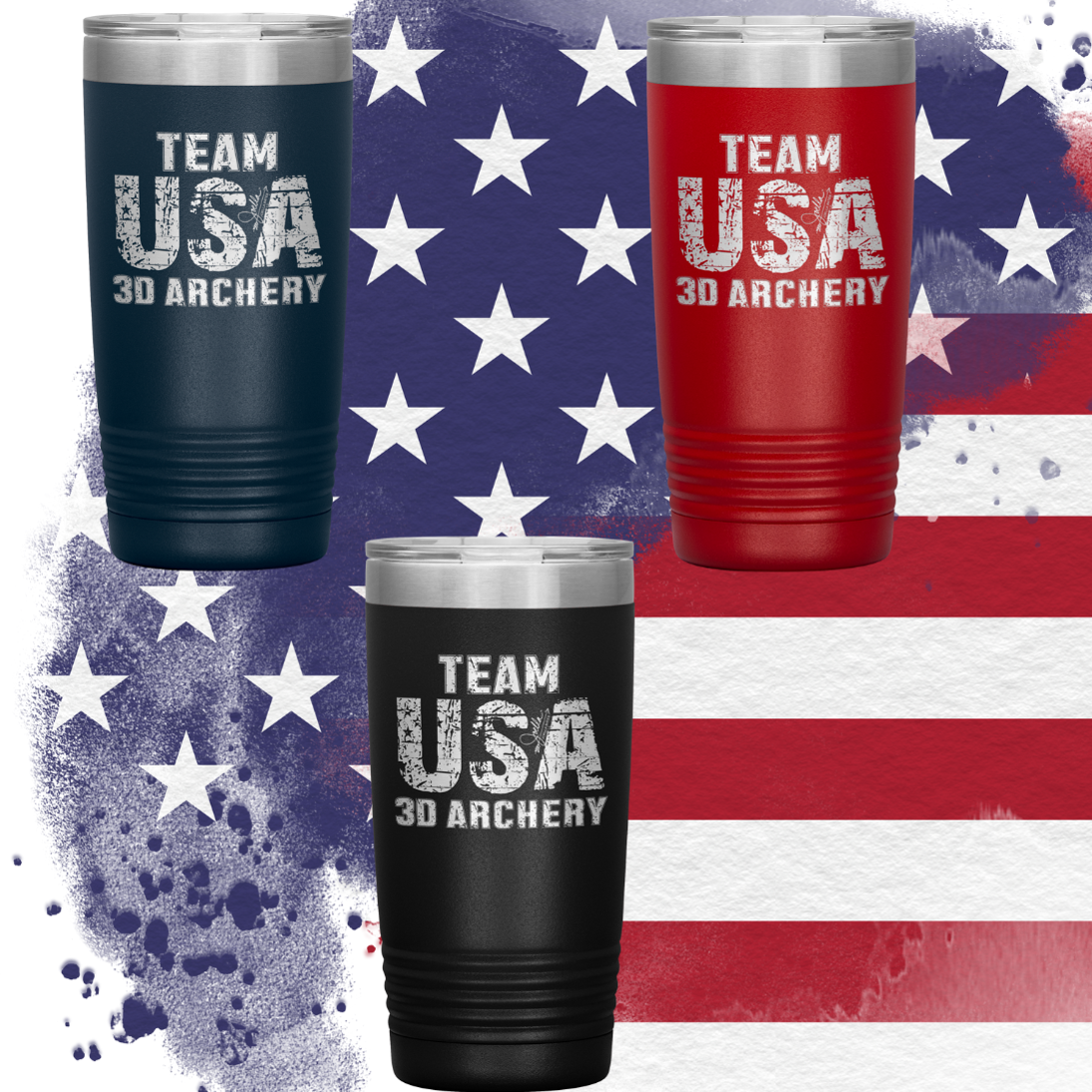 TEAM USA ARCHERY 20oz  Insulated Tumbler Main Image