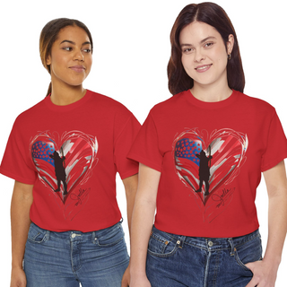 JOELLA HEART T-Shirt - RED 