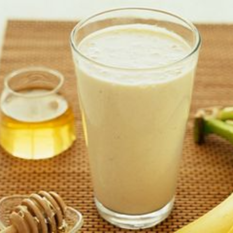 Banana Milk With Honey Juice Large Image