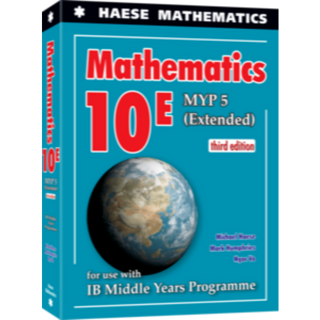 Mathematics for the International Student 10E MYP 5 Extended ISBN:9781922416384