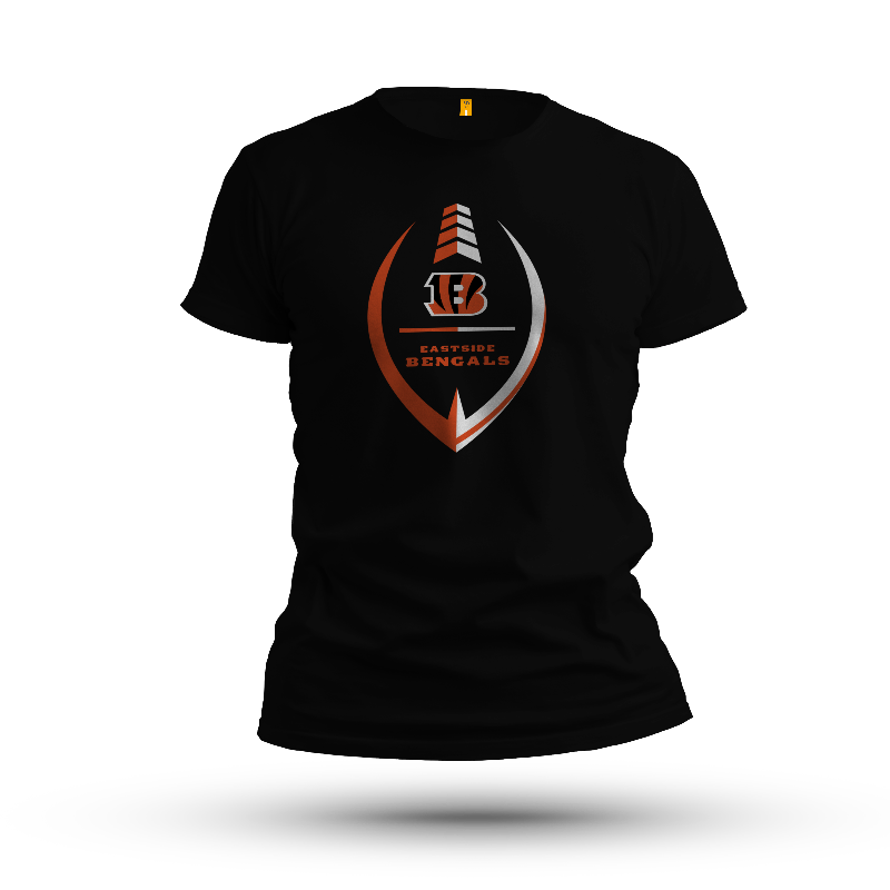 Eastside Bengals Football (Black) front