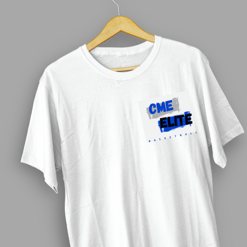 CME Elite "Basketball" White (Front) Main Image