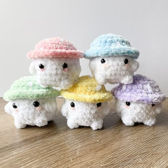 Mini Shroom Crochet