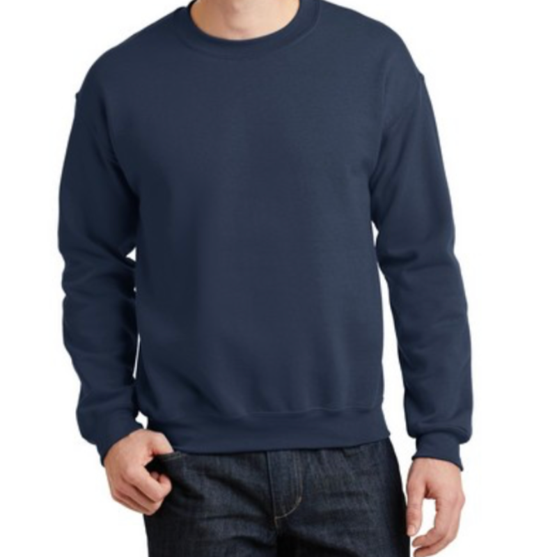 Gildan® Men's Heavy Blend™ Crewneck Sweatshirt (NAVY) Main Image