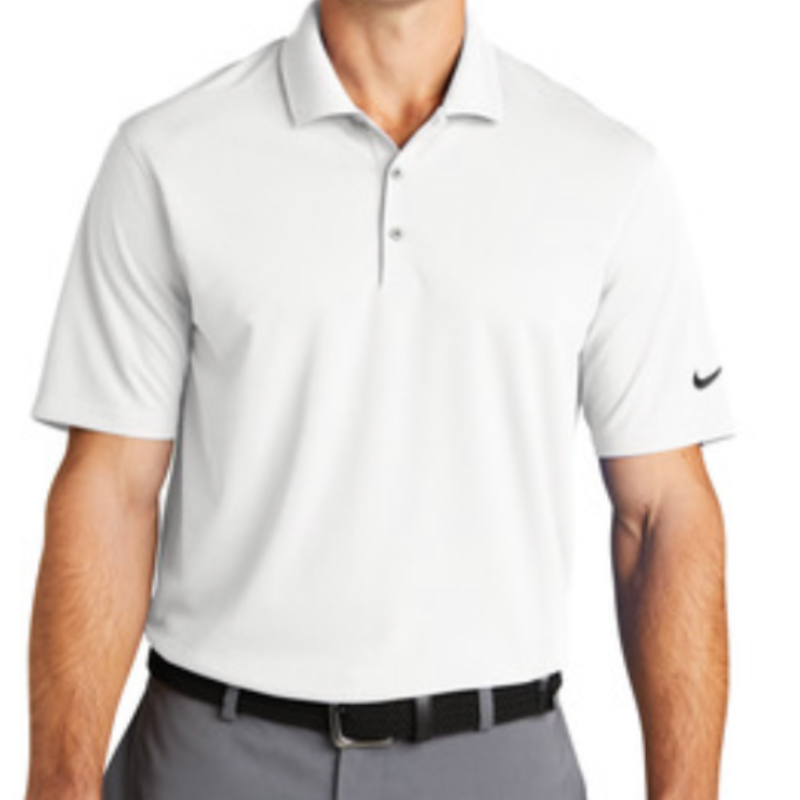 Nike Men’s Dri-FIT Micro Pique 2.0 Polo (WHITE) Main Image