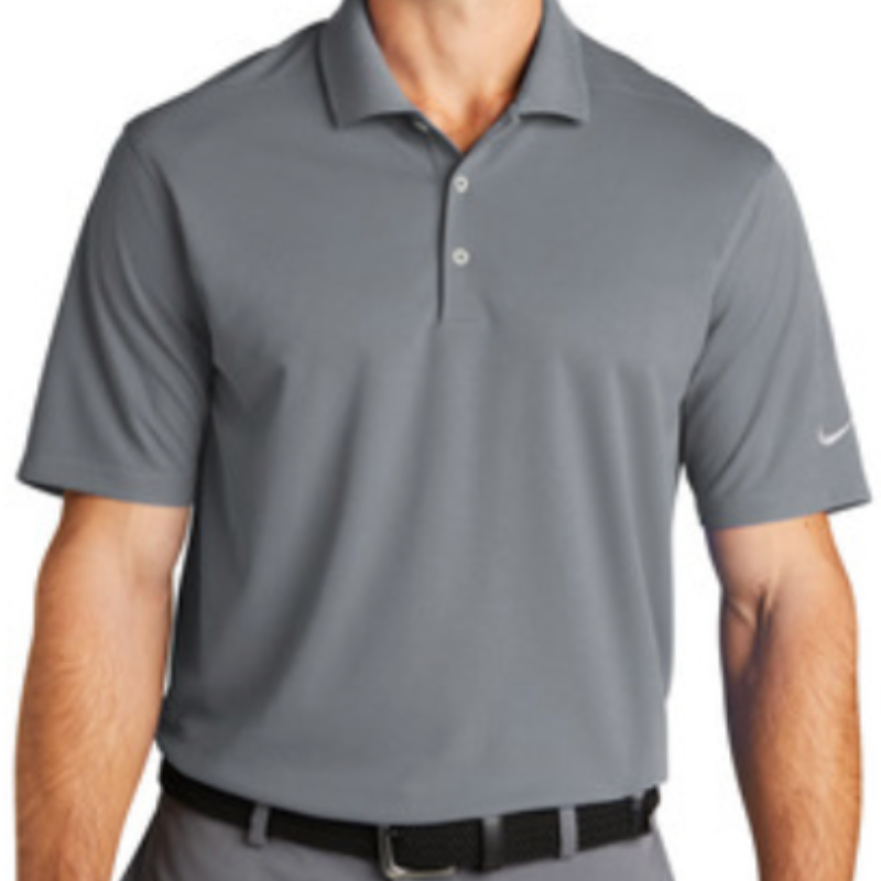 Nike Men’s Dri-FIT Micro Pique 2.0 Polo (GRAY) Main Image